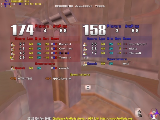 Quake III Arena - Россия вышла в финал лузеров на Quake Nations Cup '09 Quake III Arena - Россия вышла в финал лузеров на Quake Nations Cup '09