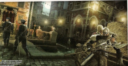 Assassin's Creed II - Сканы скриншотов из журнала Game Informer.