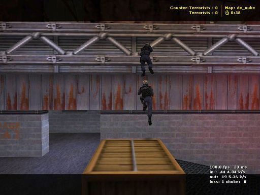 Half-Life: Counter-Strike - Играя на позиции: de_nuke  