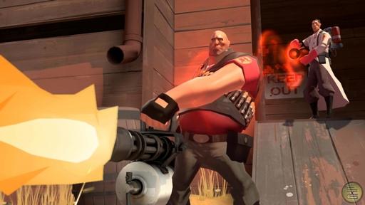 Team Fortress 2 - Team Fortress 2 vs. Battlefield Heroes.