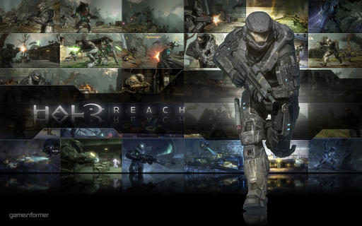 Halo: Reach - Обои и описания персонажей от Gameinformer