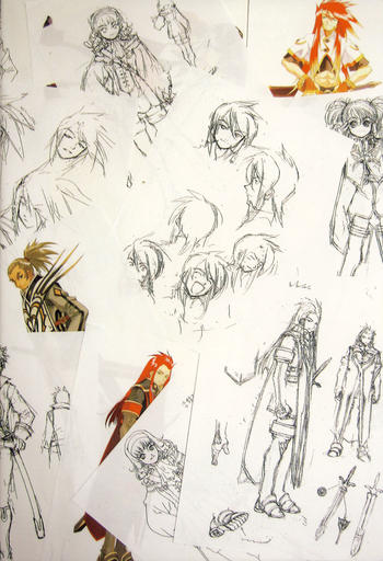 Tales of the Abyss - [ArtBook] Tales of the Abyss Illustrations - Kosuke Fujishima's Character Works