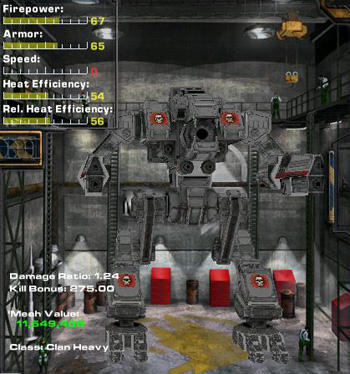 MechWarrior 4: Mercenaries - Heavy 'Mechs