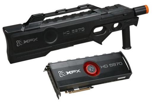 Игровое железо - XFX ATI Radeon HD 5970 4GB Black Edition - Оружие геймера