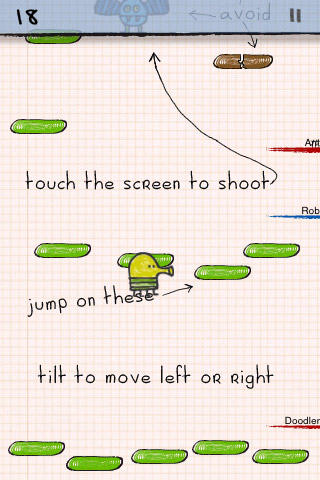 Doodle Jump - Бессмысленный и беспощадный