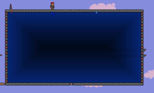 Terraria - [Гайд] Бесконечный резервуар с водой