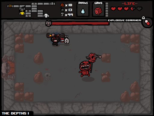 Binding of Isaac, The - Bosses in Depths