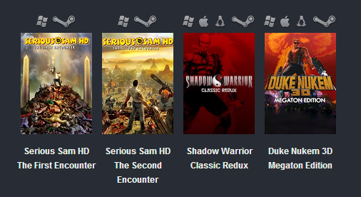 Цифровая дистрибуция - Humble Weekly Sale: Retro Shooters