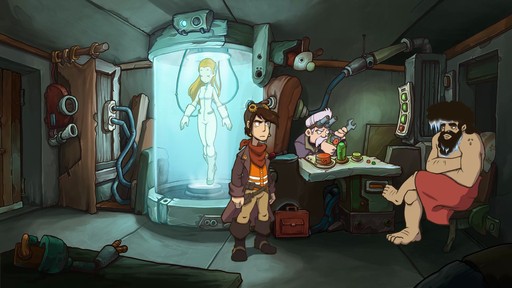 Deponia - Текстовое прохождение игры Goodbuy Deponia