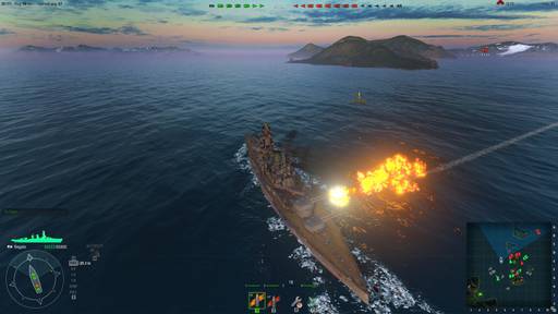 World of Warships - Первые скриншоты игры World Of Warships