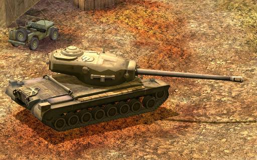 World of Tanks Blitz - Под сенью зеленого робота. Выход Android-версии World of Tanks Blitz