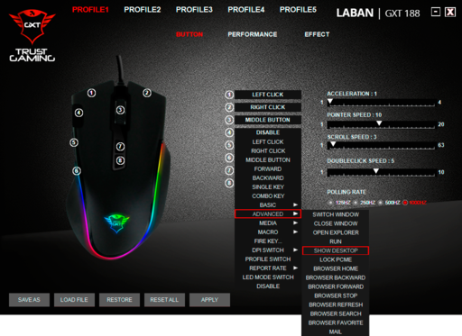 Игровое железо - Мышь GXT 188 Laban RGB и коврик GXT 758: геймерский дуэт от Trust Gaming Игровое железо - Мышь GXT 188 Laban RGB и коврик GXT 758: геймерский дуэт от Trust Gaming